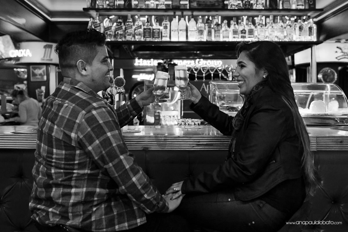 Brinde no ensaio de casamento em Gramado