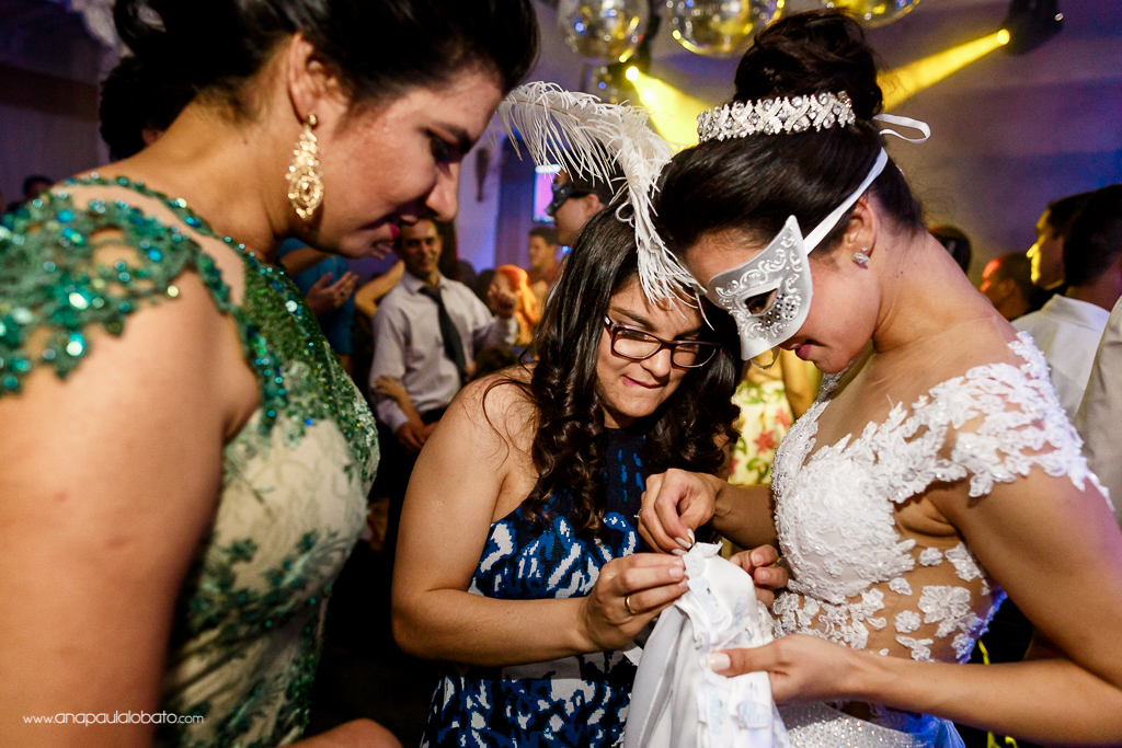 máscara de casamento