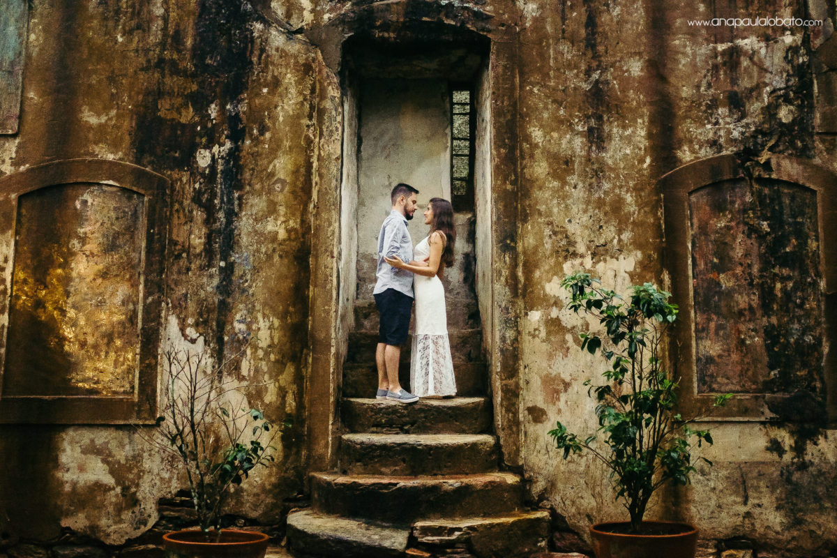 fotos românticas de pre wedding em ouro preto
