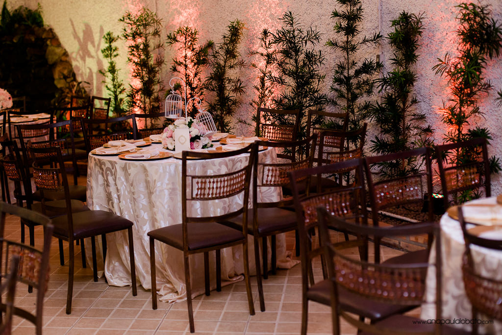 decoração casamento mesas