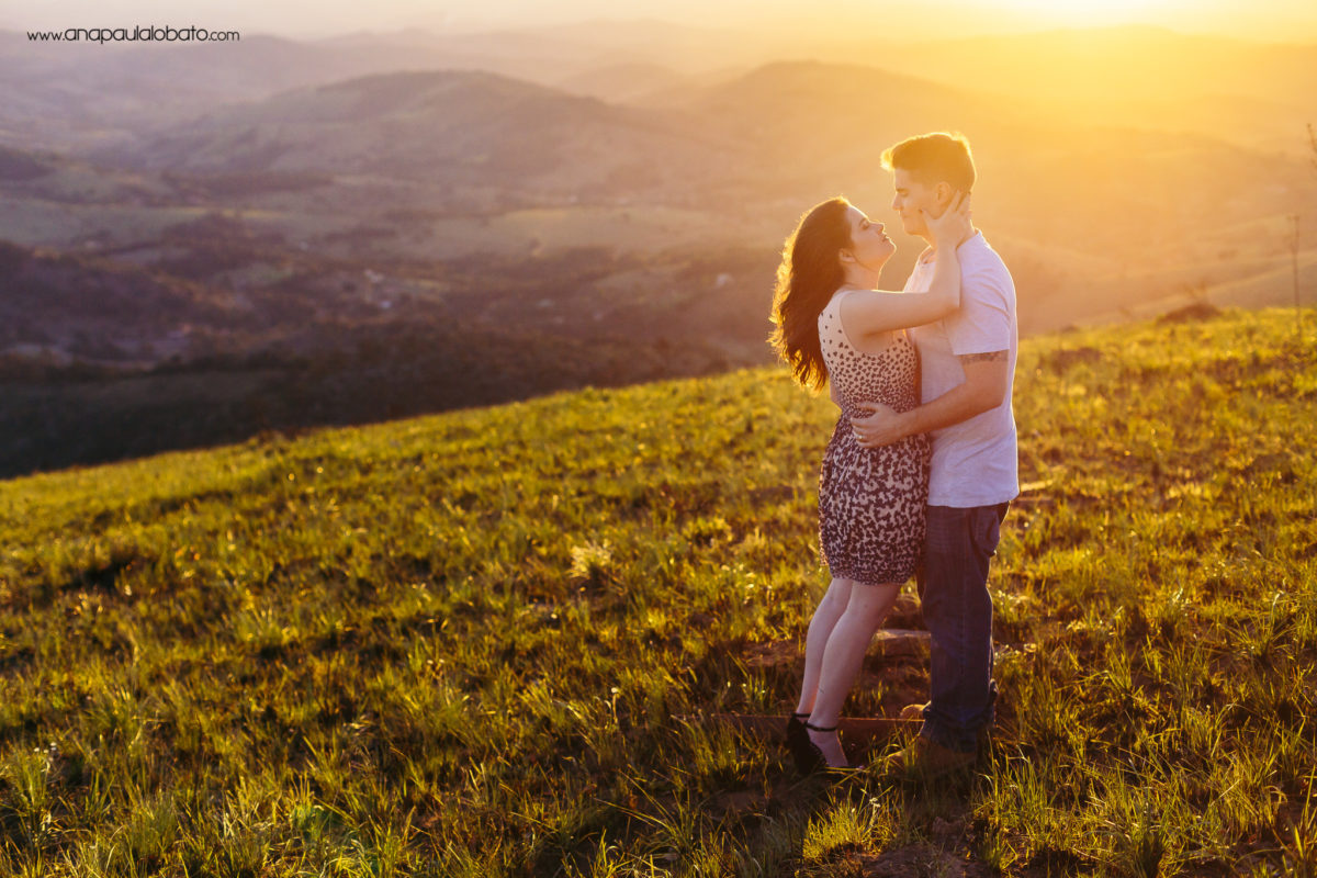 Sunset engagement photos