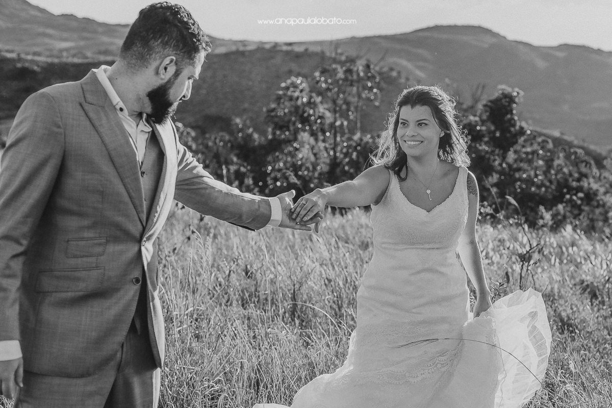pos wedding romantico na serra do cipo