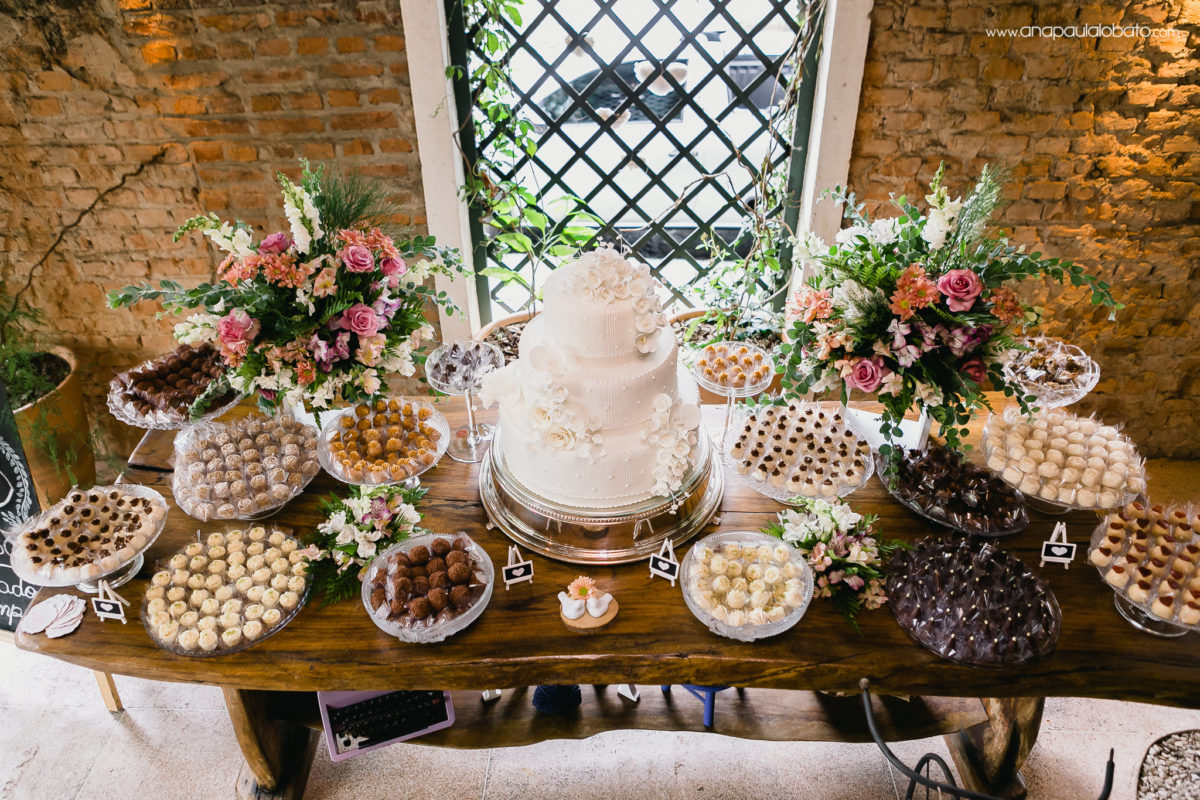 cake and sweets for wedding
