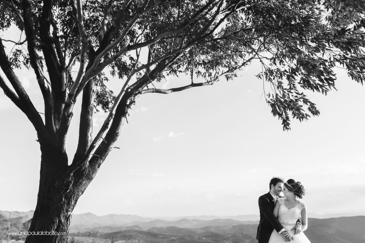 couple and tree