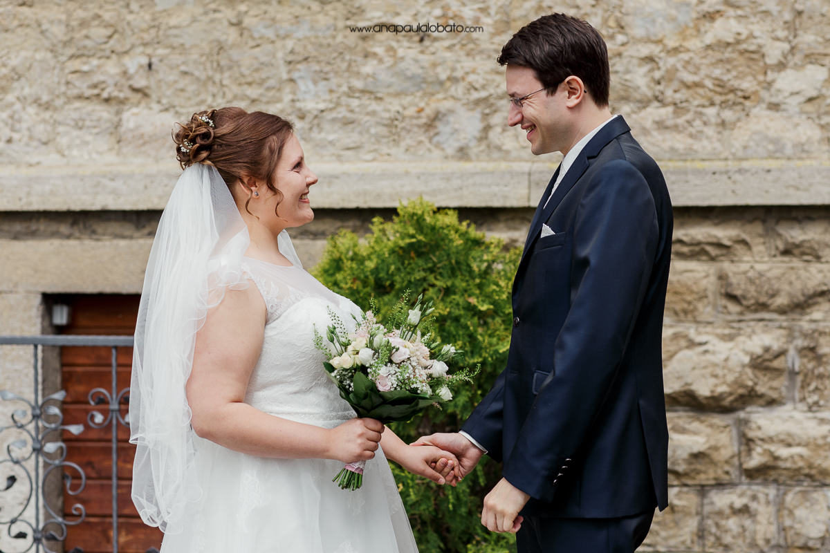 emotional wedding first look