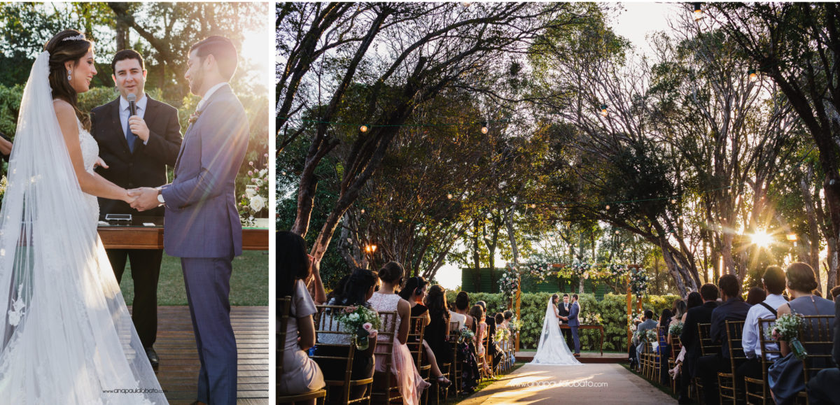 day wedding in the nature