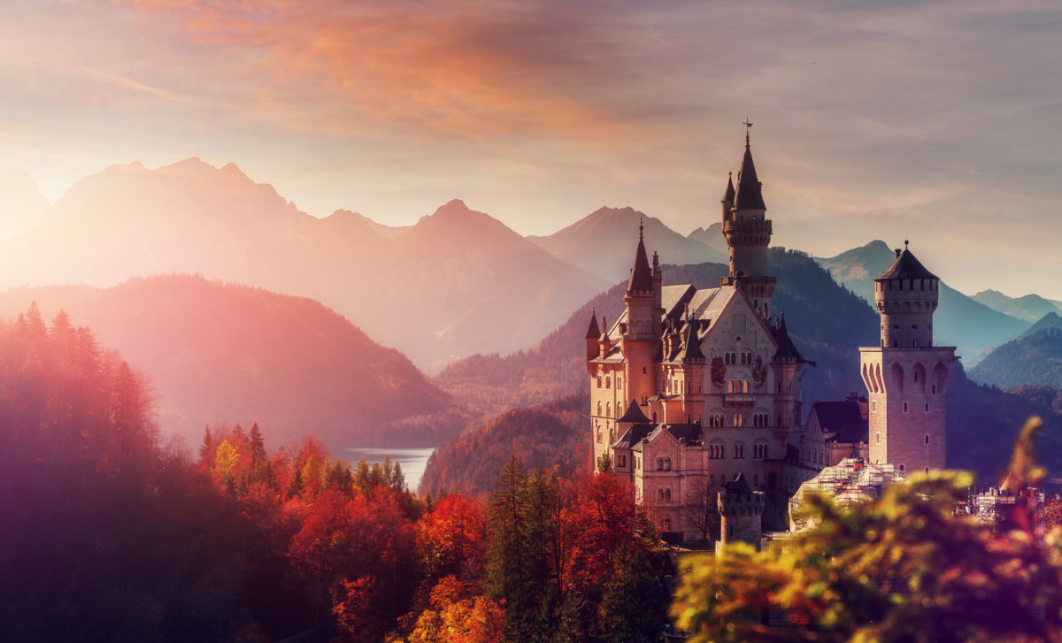 magical castle for german wedding