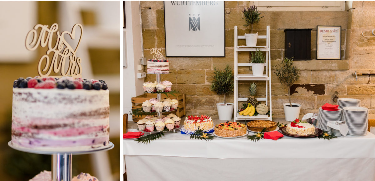 wedding cake at burg schaubeck