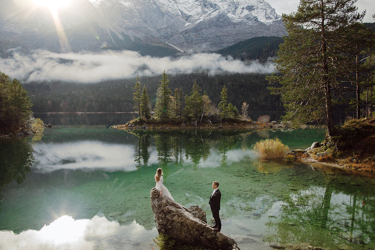 elopement lago alemanha