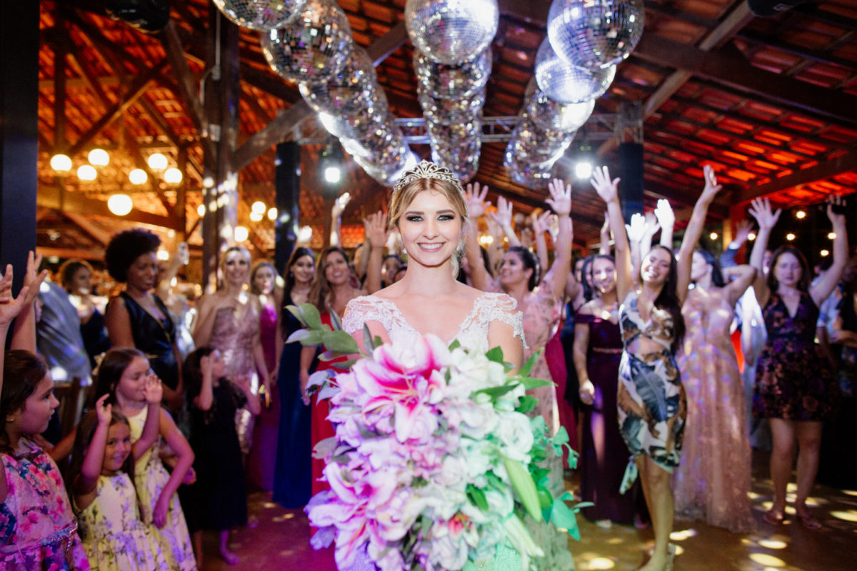 colorful destination wedding