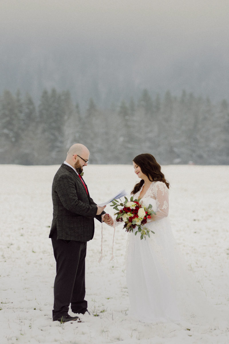 ideias para casamento na neve